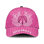 New Zealand Classic Cap Fire Basketball Maori Tribal Pink - Aussie Hoodie