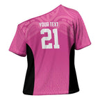 New Zealand Custom Cross Shoulder Shirt Fire Basketball Maori Tribal Pink - Aussie Hoodie