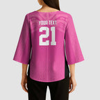 New Zealand Custom Kimono Sleeve Blouse Fire Basketball Maori Tribal Pink - Aussie Hoodie