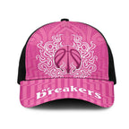 New Zealand Mesh Trucker Cap Fire Basketball Maori Tribal Pink - Aussie Hoodie