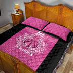 New Zealand Custom Quilt Bed Set Fire Basketball Maori Tribal Pink - Aussie Hoodie