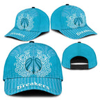 New Zealand Classic Cap Fire Basketball Maori Tribal Sky Blue - Aussie Hoodie