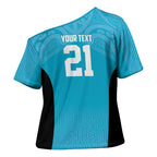New Zealand Custom Cross Shoulder Shirt Fire Basketball Maori Tribal Sky Blue - Aussie Hoodie