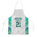 Custom New Zealand Aotearoa Apron Green Maori Paua Shell Indigenous - Aussie Hoodie