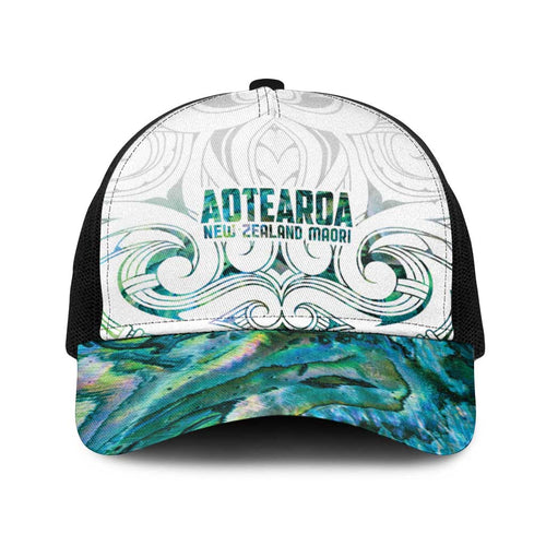 New Zealand Aotearoa Baseball Net Cap Green Maori Papua Shell Indigenous - Aussie Hoodie