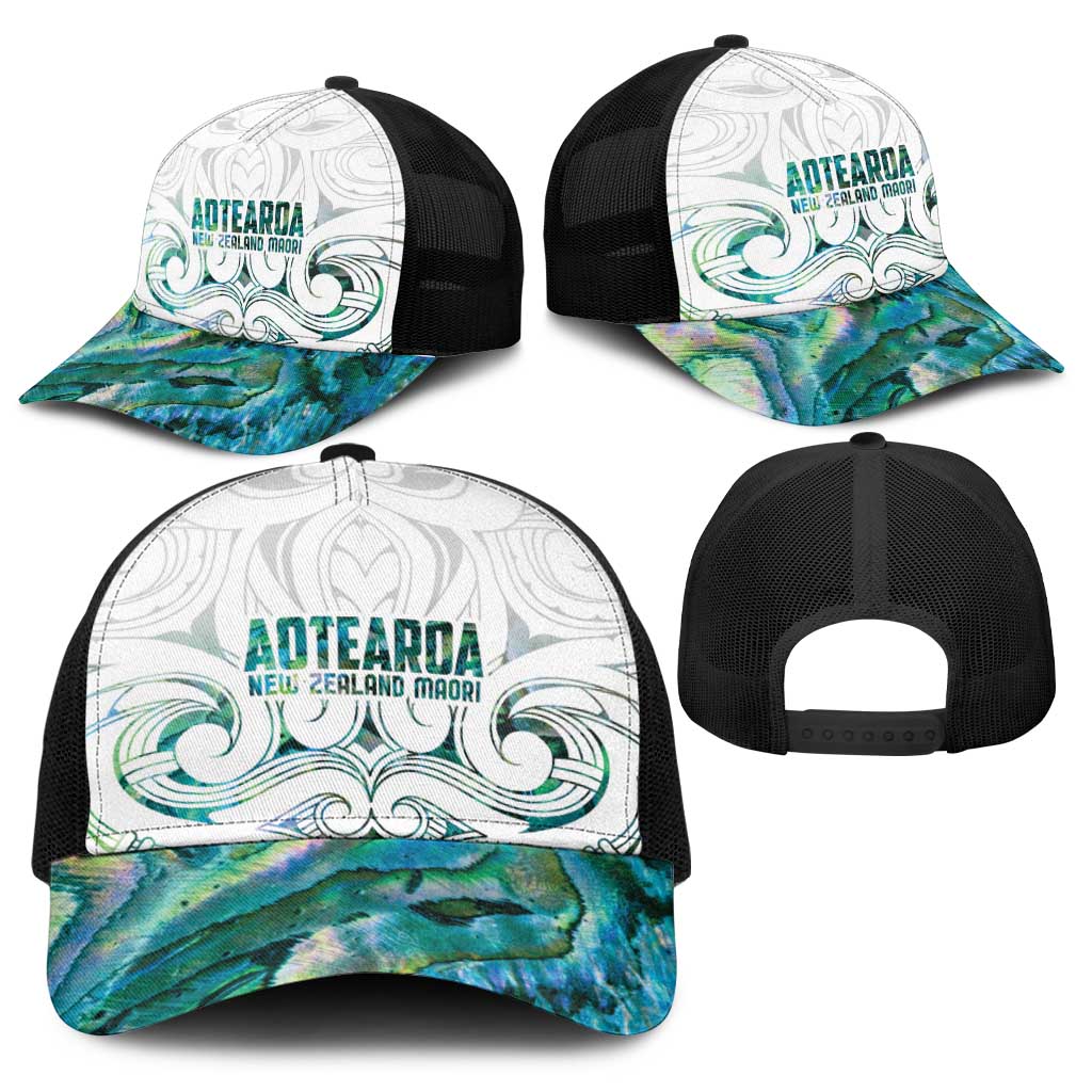 New Zealand Aotearoa Baseball Net Cap Green Maori Papua Shell Indigenous - Aussie Hoodie