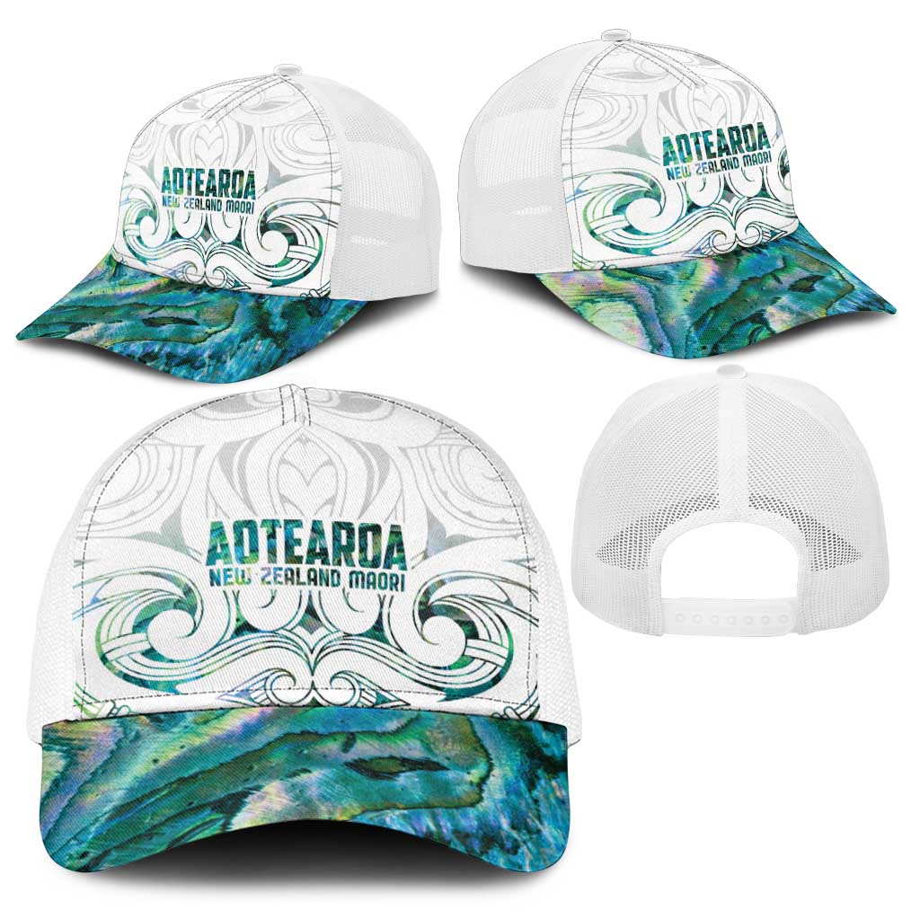 New Zealand Aotearoa Baseball Net Cap Green Maori Papua Shell Indigenous - Aussie Hoodie