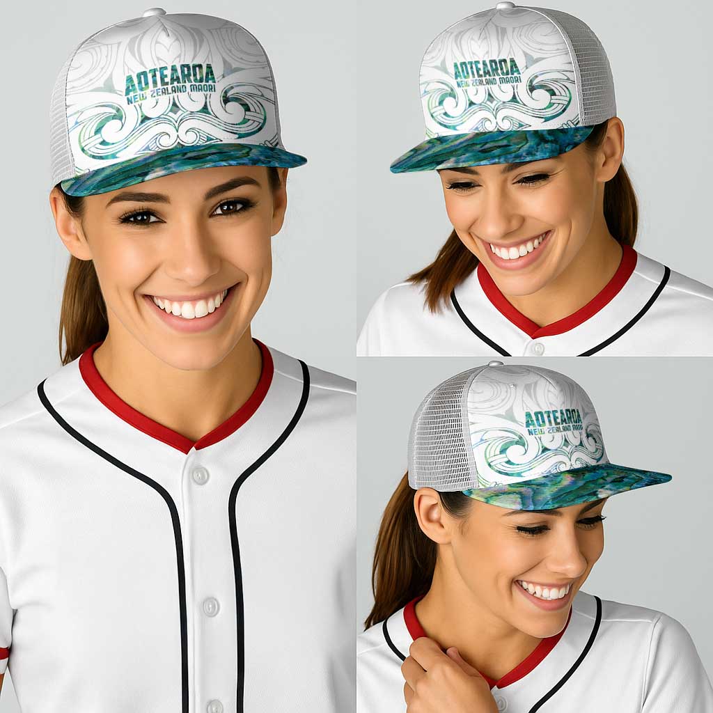 New Zealand Aotearoa Baseball Net Cap Green Maori Papua Shell Indigenous - Aussie Hoodie
