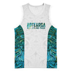 Custom New Zealand Aotearoa Basketball Jersey Green Maori Paua Shell Indigenous - Aussie Hoodie