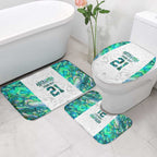 Custom New Zealand Aotearoa Bathroom Set Green Maori Paua Shell Indigenous - Aussie Hoodie