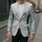 Custom New Zealand Aotearoa Blazer Green Maori Paua Shell Indigenous - Aussie Hoodie