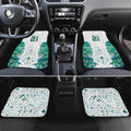Custom New Zealand Aotearoa Car Mats Green Maori Paua Shell Indigenous - Aussie Hoodie