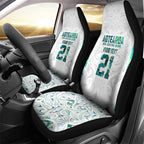 Custom New Zealand Aotearoa Car Seat Cover Green Maori Paua Shell Indigenous - Aussie Hoodie