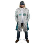 Custom New Zealand Aotearoa Cloak Green Maori Paua Shell Indigenous - Aussie Hoodie
