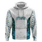Custom New Zealand Aotearoa Hoodie Green Maori Paua Shell Indigenous - Aussie Hoodie