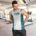 Custom New Zealand Aotearoa Men Tank Top Green Maori Paua Shell Indigenous - Aussie Hoodie
