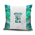 Custom New Zealand Aotearoa Pillow Cover Green Maori Paua Shell Indigenous - Aussie Hoodie