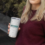 Custom New Zealand Aotearoa Tumbler Cup Green Maori Paua Shell Indigenous - Aussie Hoodie