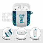 Custom New Zealand Aotearoa AirPods Case Maori Paua Shell Indigenous - Aussie Hoodie