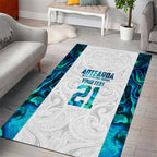 Custom New Zealand Aotearoa Area Rug Maori Paua Shell Indigenous - Aussie Hoodie