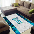 Custom New Zealand Aotearoa Area Rug Maori Paua Shell Indigenous - Aussie Hoodie