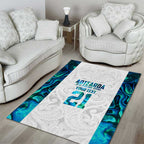 Custom New Zealand Aotearoa Area Rug Maori Paua Shell Indigenous - Aussie Hoodie