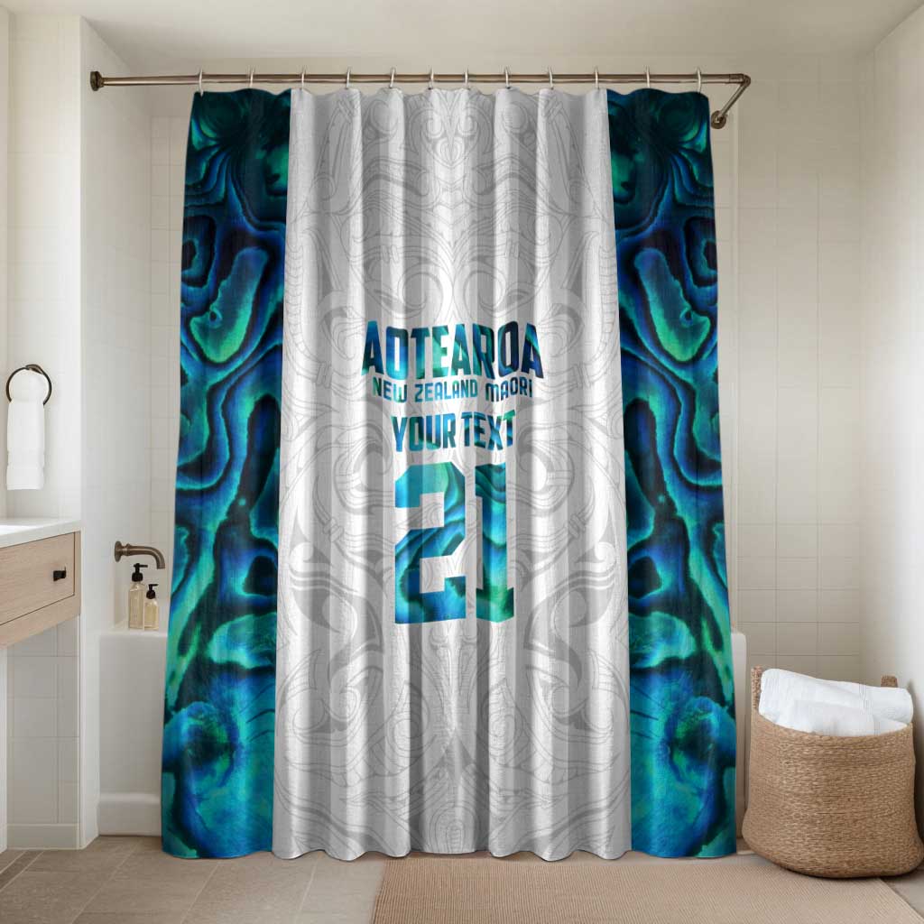 Custom New Zealand Aotearoa Bathroom Set Maori Paua Shell Indigenous - Aussie Hoodie
