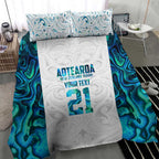 Custom New Zealand Aotearoa Bedding Set Maori Paua Shell Indigenous - Aussie Hoodie