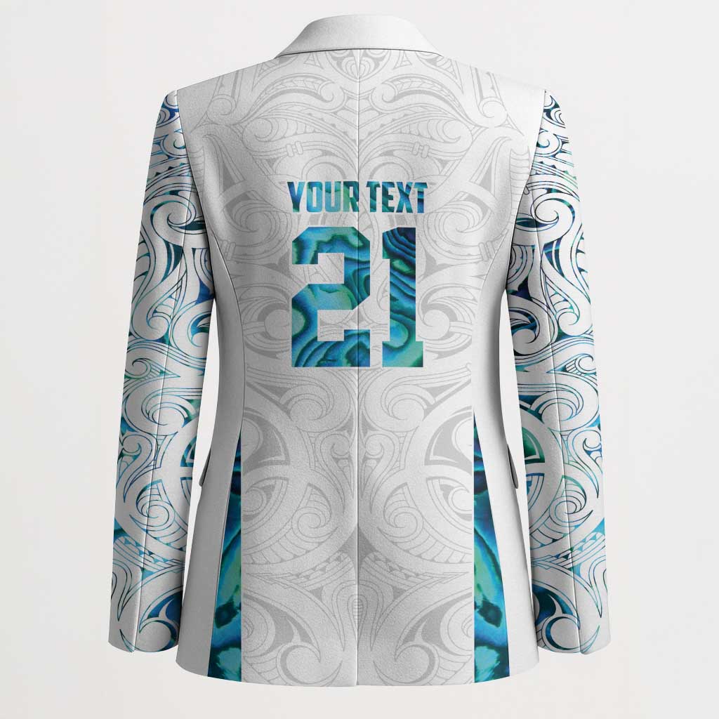 Custom New Zealand Aotearoa Blazer Maori Paua Shell Indigenous - Aussie Hoodie