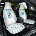 Custom New Zealand Aotearoa Car Seat Cover Maori Paua Shell Indigenous - Aussie Hoodie