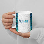 Custom New Zealand Aotearoa Ceramic Mug Maori Paua Shell Indigenous - Aussie Hoodie