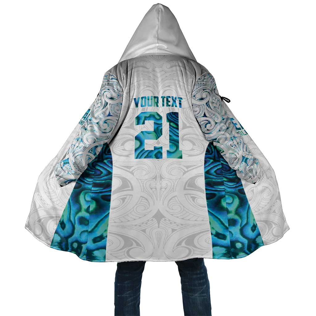 Custom New Zealand Aotearoa Cloak Maori Paua Shell Indigenous - Aussie Hoodie