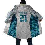 Custom New Zealand Aotearoa Cloak Maori Paua Shell Indigenous - Aussie Hoodie