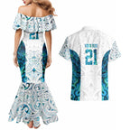 Custom New Zealand Aotearoa Couples Matching Mermaid Dress and Hawaiian Shirt Maori Paua Shell Indigenous - Aussie Hoodie