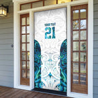 Custom New Zealand Aotearoa Door Cover Maori Paua Shell Indigenous - Aussie Hoodie