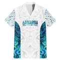 Custom New Zealand Aotearoa Family Matching Mermaid Dress and Hawaiian Shirt Maori Paua Shell Indigenous - Aussie Hoodie