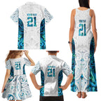 Custom New Zealand Aotearoa Family Matching Tank Maxi Dress and Hawaiian Shirt Maori Paua Shell Indigenous - Aussie Hoodie