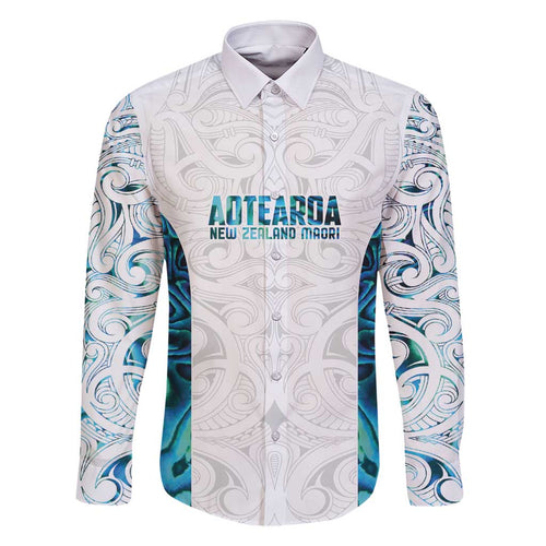 Custom New Zealand Aotearoa Family Matching Tank Maxi Dress and Hawaiian Shirt Maori Paua Shell Indigenous - Aussie Hoodie