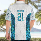 Custom New Zealand Aotearoa Hawaiian Shirt Maori Paua Shell Indigenous - Aussie Hoodie