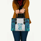 Custom New Zealand Aotearoa Leather Bag Maori Paua Shell Indigenous - Aussie Hoodie
