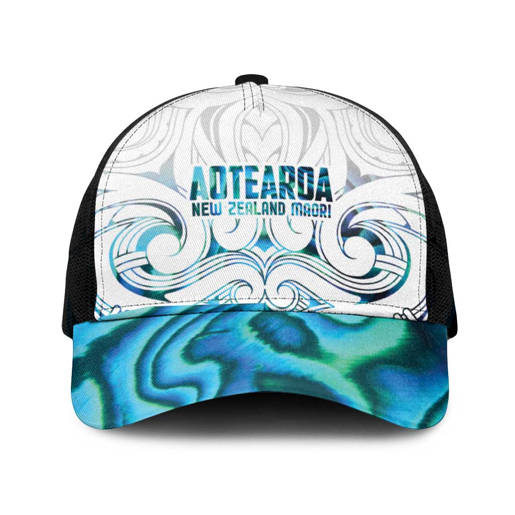 New Zealand Aotearoa Mesh Trucker Cap Maori Papua Shell Indigenous - Aussie Hoodie