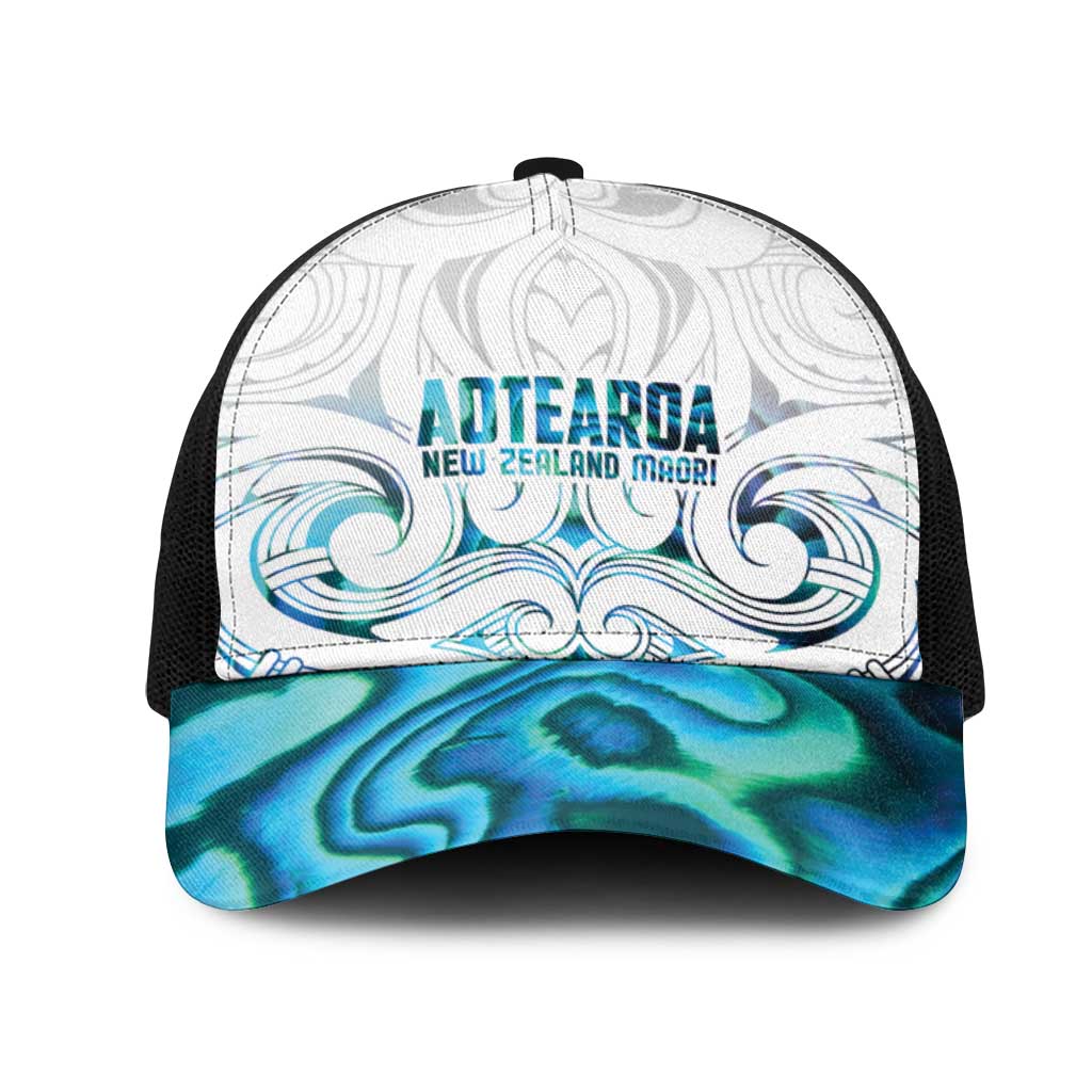 New Zealand Aotearoa Mesh Trucker Cap Maori Papua Shell Indigenous - Aussie Hoodie