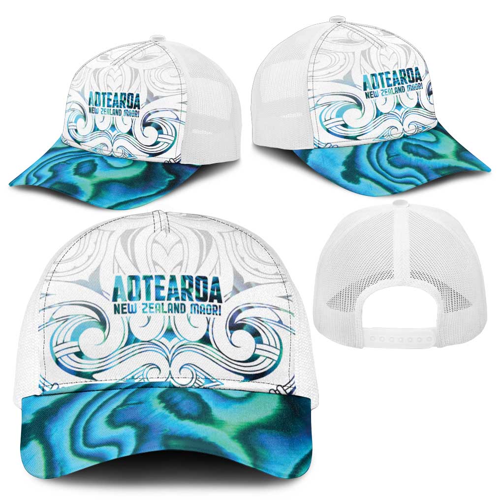New Zealand Aotearoa Mesh Trucker Cap Maori Papua Shell Indigenous - Aussie Hoodie