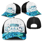 New Zealand Aotearoa Mesh Trucker Cap Maori Papua Shell Indigenous - Aussie Hoodie