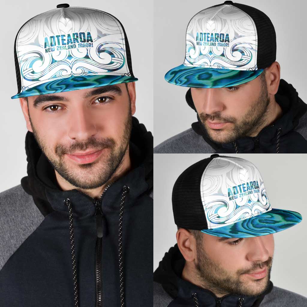 New Zealand Aotearoa Mesh Trucker Cap Maori Papua Shell Indigenous - Aussie Hoodie