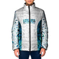 Custom New Zealand Aotearoa Padded Jacket Maori Paua Shell Indigenous - Aussie Hoodie