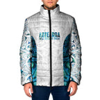 Custom New Zealand Aotearoa Padded Jacket Maori Paua Shell Indigenous - Aussie Hoodie