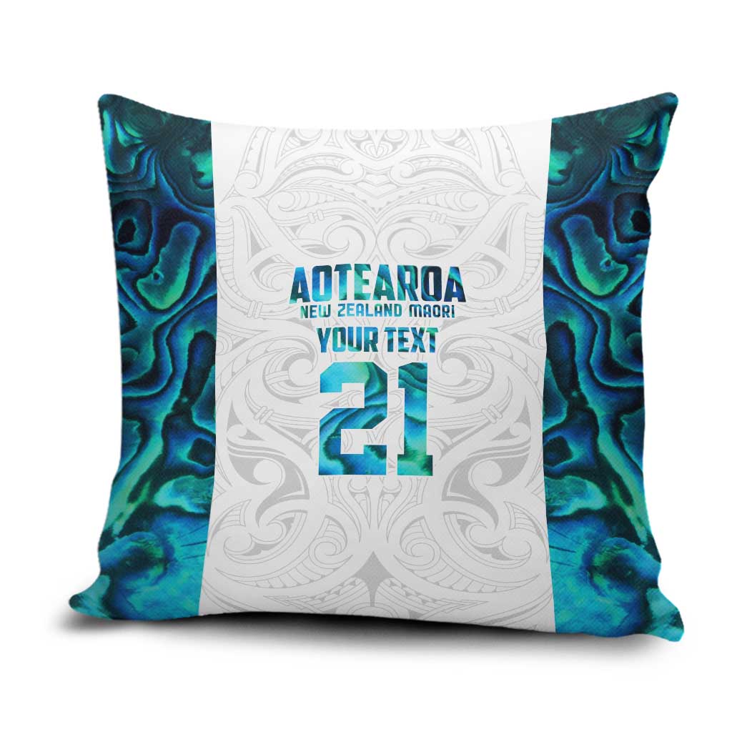 Custom New Zealand Aotearoa Pillow Cover Maori Paua Shell Indigenous - Aussie Hoodie