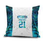 Custom New Zealand Aotearoa Pillow Cover Maori Paua Shell Indigenous - Aussie Hoodie