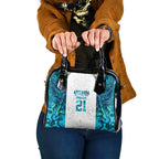 Custom New Zealand Aotearoa Shoulder Handbag Maori Paua Shell Indigenous - Aussie Hoodie